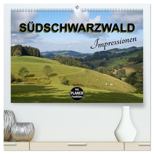 Südschwarzwald - Impressionen (hochwertiger Premium Wandkalender 2025 DIN A2 quer), Kunstdruck in Hochglanz