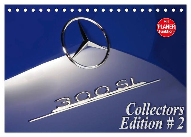 300 SL Collectors Edition 2 (Tischkalender 2025 DIN A5 quer), CALVENDO Monatskalender