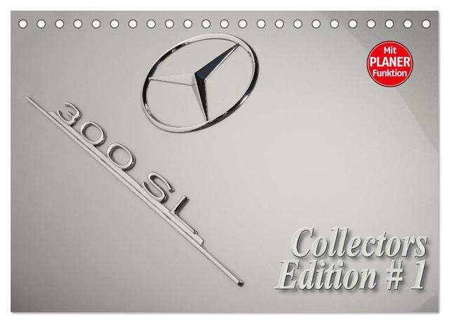 300 SL Collectors Edition 1 (Tischkalender 2025 DIN A5 quer), CALVENDO Monatskalender