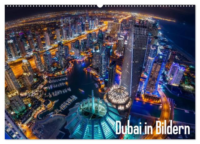 Dubai in Bildern (Wandkalender 2025 DIN A2 quer), CALVENDO Monatskalender