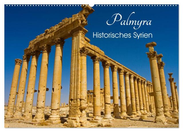 Palmyra - Historisches Syrien (Wandkalender 2025 DIN A2 quer), CALVENDO Monatskalender