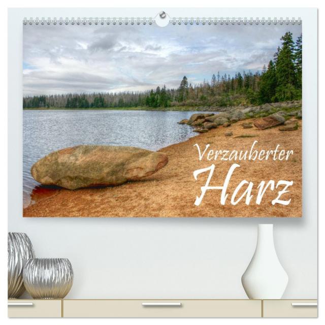 Verzauberter Harz (hochwertiger Premium Wandkalender 2025 DIN A2 quer), Kunstdruck in Hochglanz