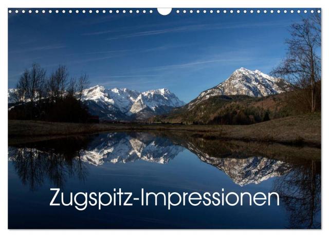 Zugspitz-Impressionen (Wandkalender 2025 DIN A3 quer), CALVENDO Monatskalender