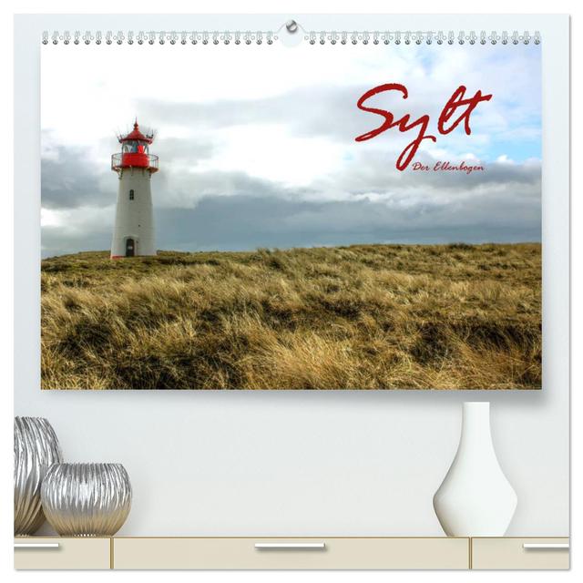 Sylt - Der Ellenbogen (hochwertiger Premium Wandkalender 2025 DIN A2 quer), Kunstdruck in Hochglanz