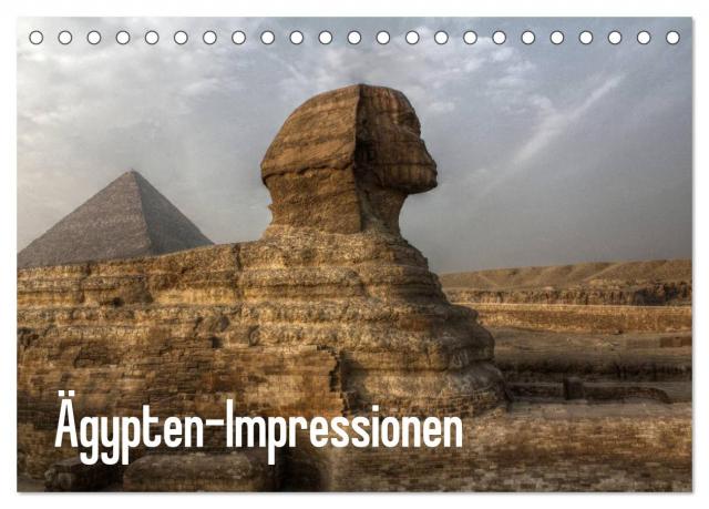 Ägypten - Impressionen (Tischkalender 2025 DIN A5 quer), CALVENDO Monatskalender