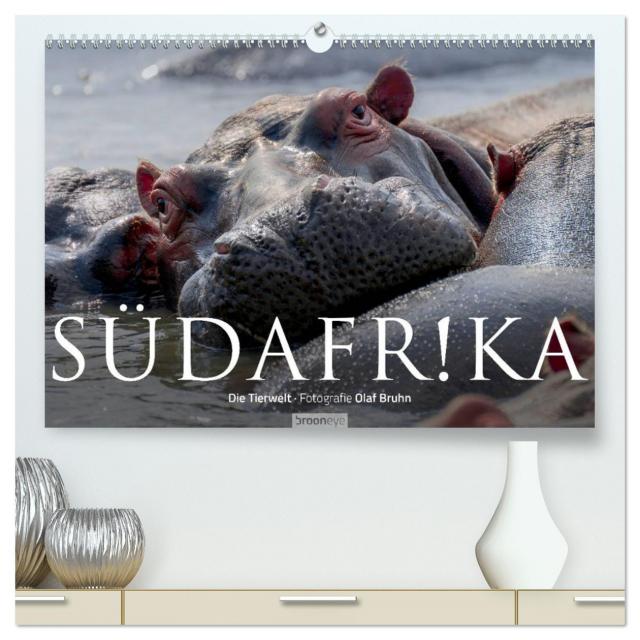 Südafrika - Die Tierwelt (hochwertiger Premium Wandkalender 2025 DIN A2 quer), Kunstdruck in Hochglanz