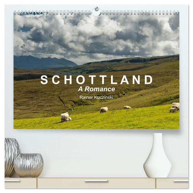 SCHOTTLAND - A ROMANCE (hochwertiger Premium Wandkalender 2025 DIN A2 quer), Kunstdruck in Hochglanz