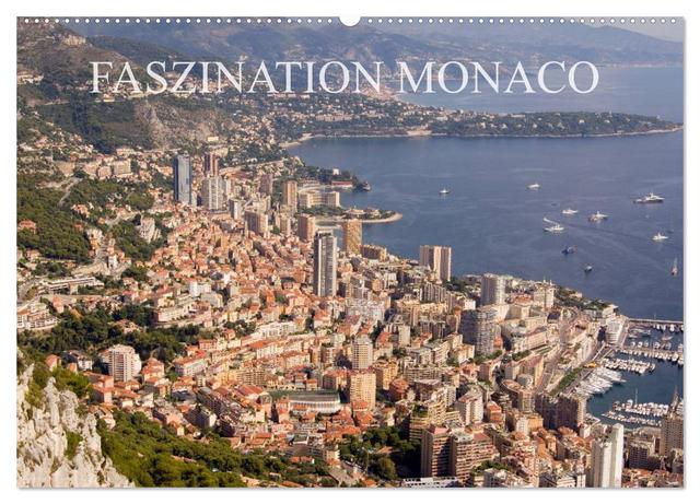 Faszination Monaco (Wandkalender 2025 DIN A2 quer), CALVENDO Monatskalender