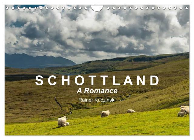 SCHOTTLAND - A ROMANCE (Wandkalender 2025 DIN A4 quer), CALVENDO Monatskalender