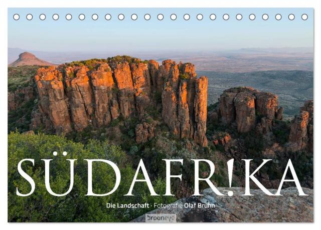 Südafrika - Die Landschaft (Tischkalender 2025 DIN A5 quer), CALVENDO Monatskalender