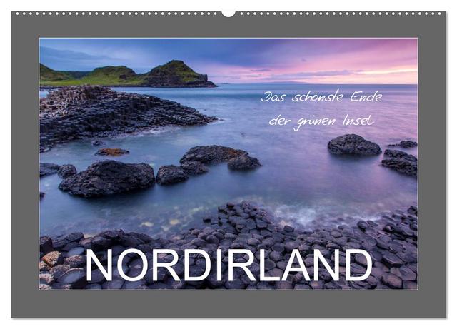 Nordirland - das schönste Ende der grünen Insel (Wandkalender 2025 DIN A2 quer), CALVENDO Monatskalender