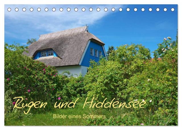 Rügen und Hiddensee (Tischkalender 2025 DIN A5 quer), CALVENDO Monatskalender