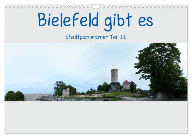 Bielefeld gibt es! Stadtpanoramen Teil 2 (Wandkalender 2025 DIN A3 quer), CALVENDO Monatskalender