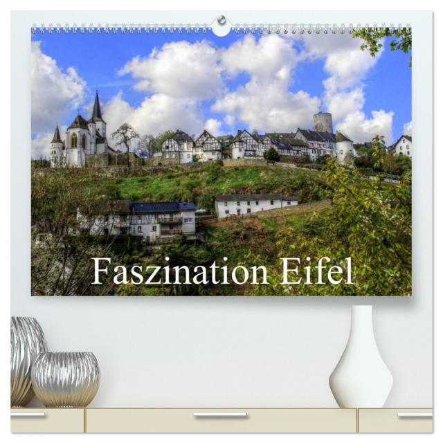 Faszination Eifel (hochwertiger Premium Wandkalender 2025 DIN A2 quer), Kunstdruck in Hochglanz