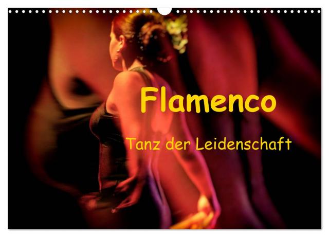 Flamenco - Tanz der Leidenschaft (Wandkalender 2025 DIN A3 quer), CALVENDO Monatskalender
