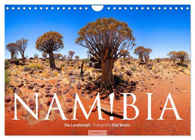 Namibia - Die Landschaft (Wandkalender 2025 DIN A4 quer), CALVENDO Monatskalender
