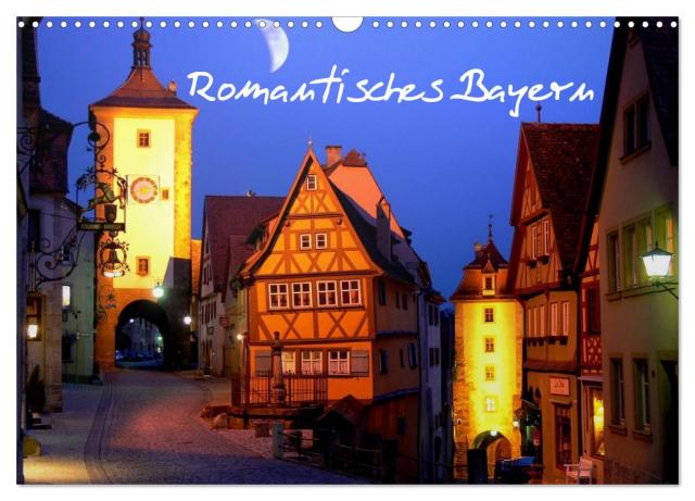 Romantisches Bayern (Wandkalender 2025 DIN A3 quer), CALVENDO Monatskalender