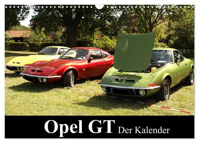 Opel GT Der Kalender (Wandkalender 2025 DIN A3 quer), CALVENDO Monatskalender