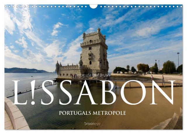 Lissabon – Portugals Metropole (Wandkalender 2025 DIN A3 quer), CALVENDO Monatskalender