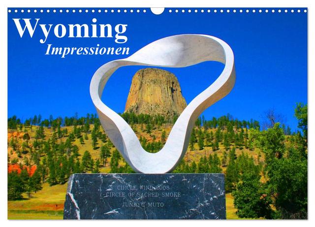 Wyoming • Impressionen (Wandkalender 2025 DIN A3 quer), CALVENDO Monatskalender