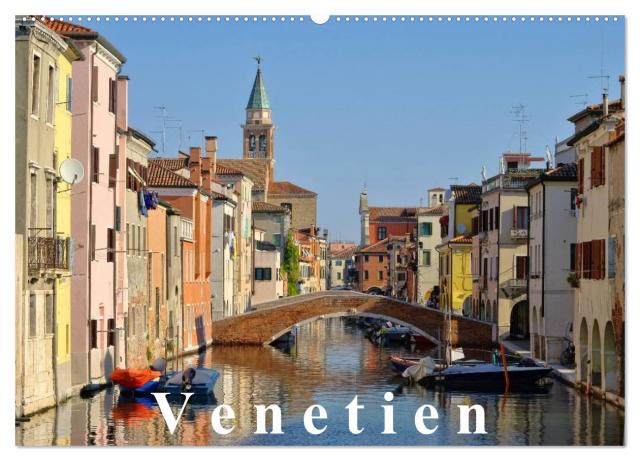 Venetien (Wandkalender 2025 DIN A2 quer), CALVENDO Monatskalender