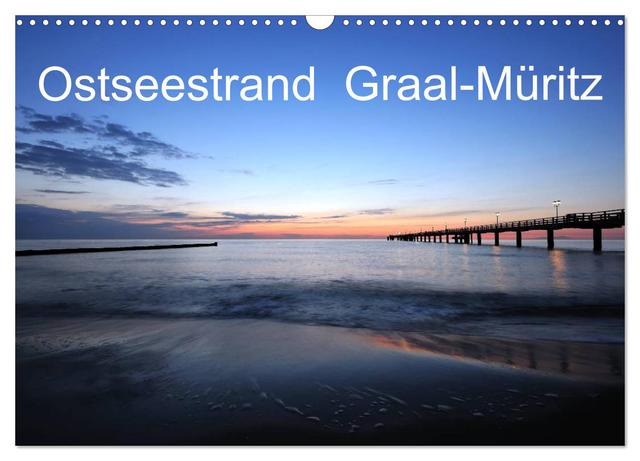 Ostseestrand Graal-Müritz (Wandkalender 2025 DIN A3 quer), CALVENDO Monatskalender