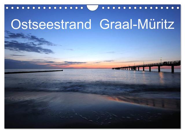 Ostseestrand Graal-Müritz (Wandkalender 2025 DIN A4 quer), CALVENDO Monatskalender