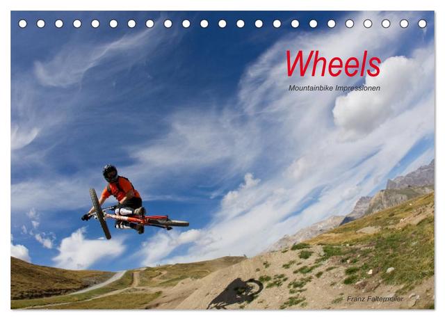 Wheels (Tischkalender 2025 DIN A5 quer), CALVENDO Monatskalender