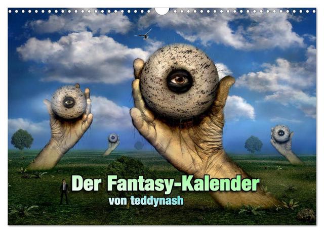 Der Fantasy Kalender (Wandkalender 2025 DIN A3 quer), CALVENDO Monatskalender