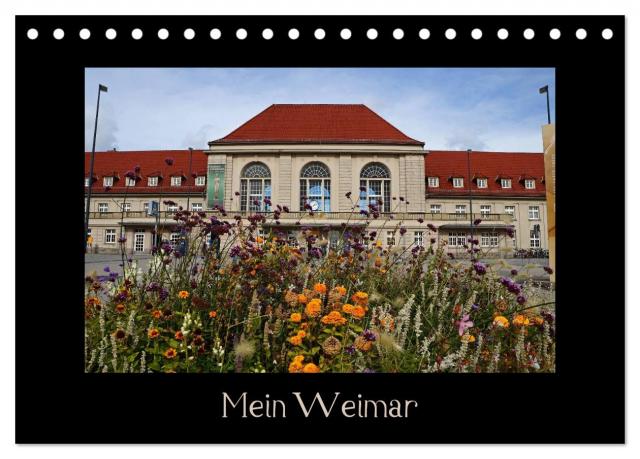 Weimar (Tischkalender 2025 DIN A5 quer), CALVENDO Monatskalender