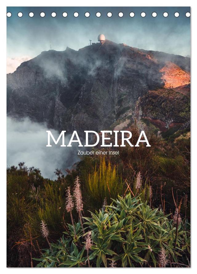 Madeira - Zauber einer Insel (Tischkalender 2025 DIN A5 hoch), CALVENDO Monatskalender