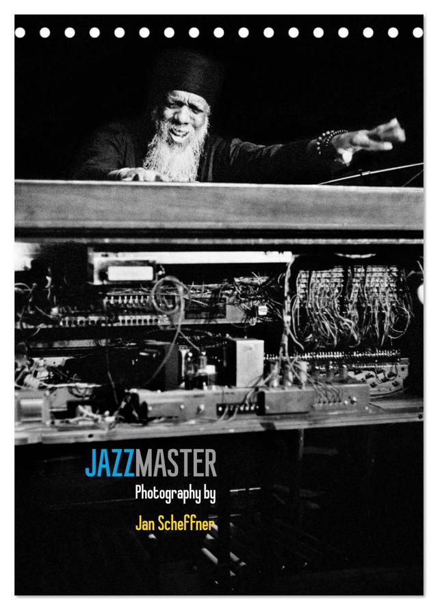 Jazzmaster (Tischkalender 2025 DIN A5 hoch), CALVENDO Monatskalender