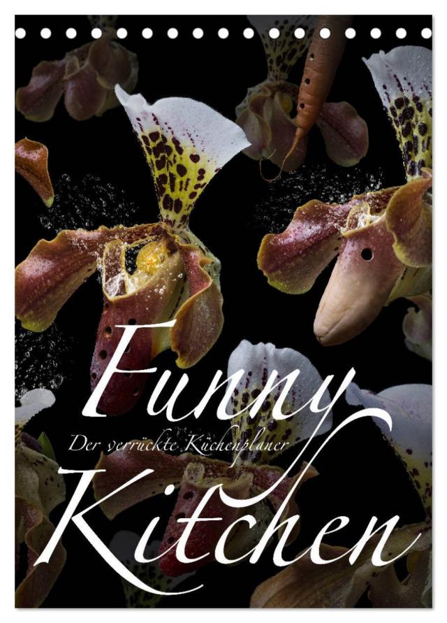 Funny Kitchen - Der verrückte Küchenplaner (Tischkalender 2025 DIN A5 hoch), CALVENDO Monatskalender