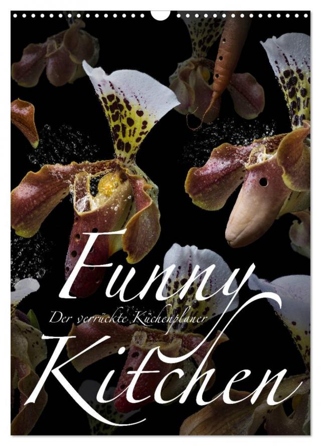 Funny Kitchen - Der verrückte Küchenplaner (Wandkalender 2025 DIN A3 hoch), CALVENDO Monatskalender