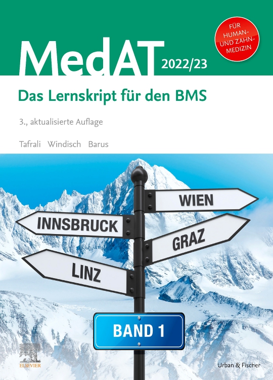 MedAT Humanmedizin/Zahnmedizin - Band 1 Das Lernskript für den BMS. 10.11.2021. Spiral bound.