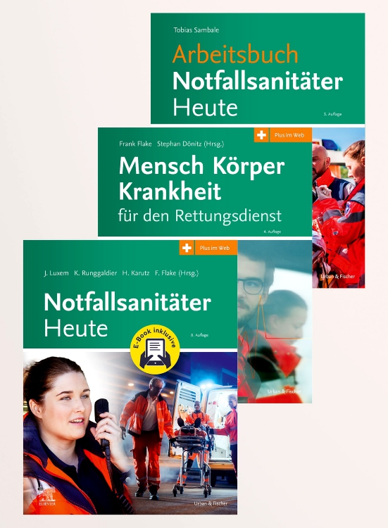 Notfallsanitäter Lernpaket + Arbeitsbuch