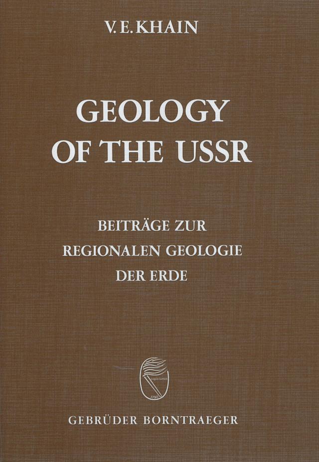 Geology of the USSR / Old cratons and Paleozoic fold belts