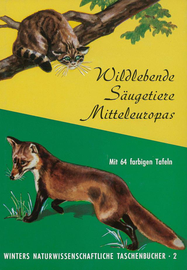 Wildlebende Säugetiere Mitteleuropas
