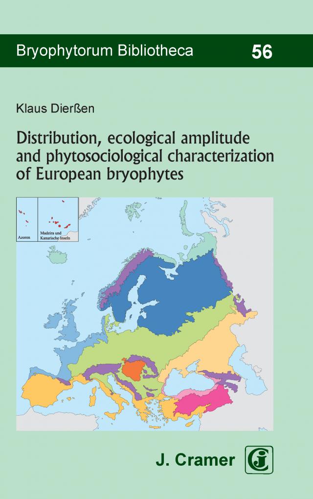 Distribution, ecological amplitude and phytosociological characterization of European bryophytes
