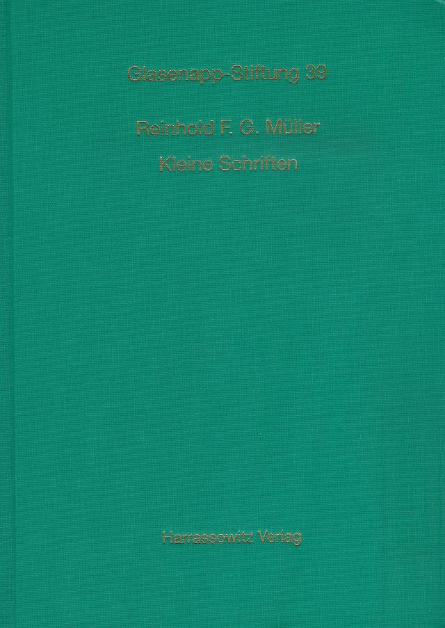 Reinhold F. G. Müller - Ausgewählte Kleine Schriften zur traditionellen Medizin Südasiens