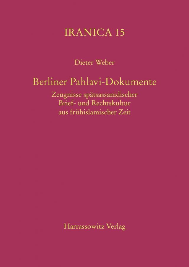 Berliner Pahlavi-Dokumente