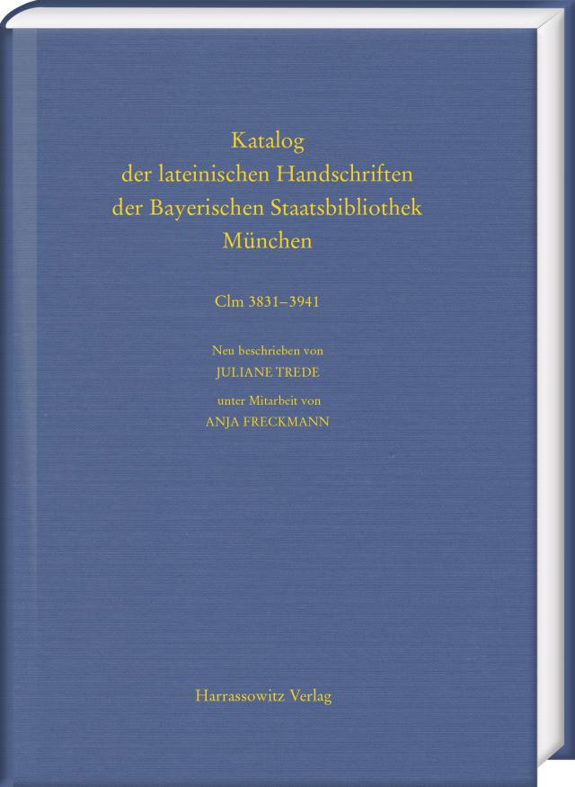 Die Handschriften aus Augsburger Bibliotheken. Band 3: Domstift und Franziskanerobservantenkloster Heilig Grab