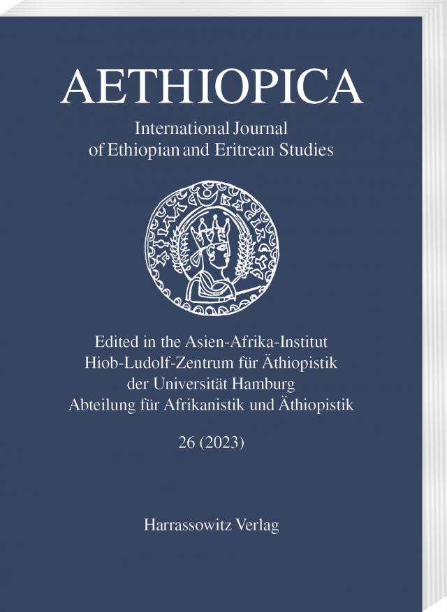 Aethiopica 26 (2023)