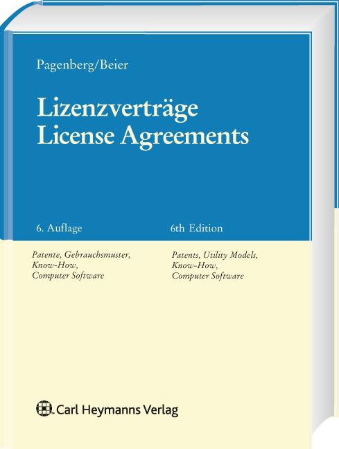 Lizenzverträge/License Agreements