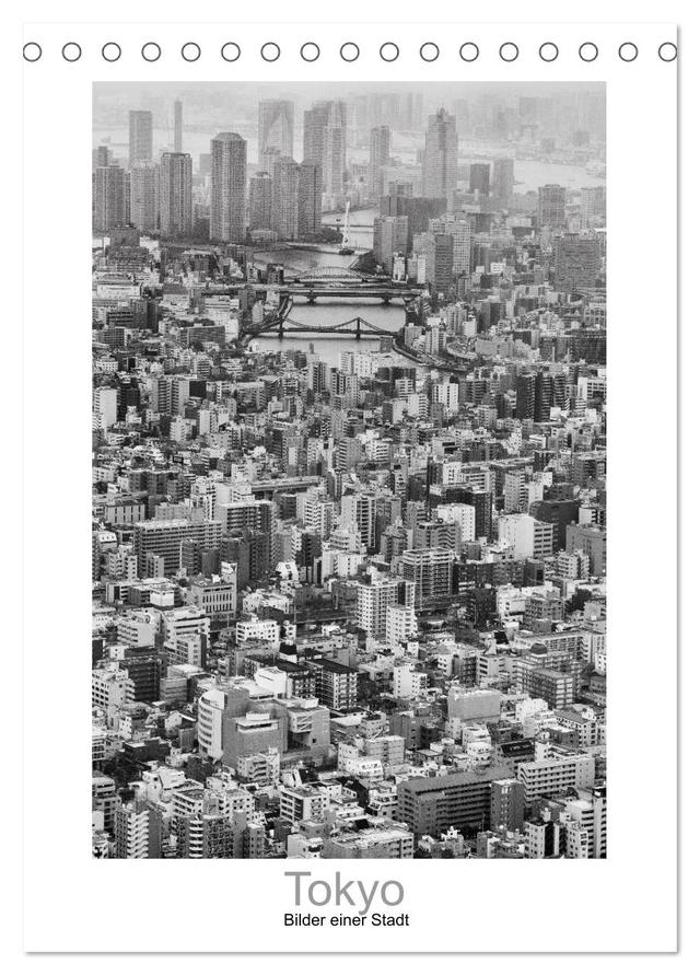 Tokyo - Bilder einer Stadt (Tischkalender 2025 DIN A5 hoch), CALVENDO Monatskalender
