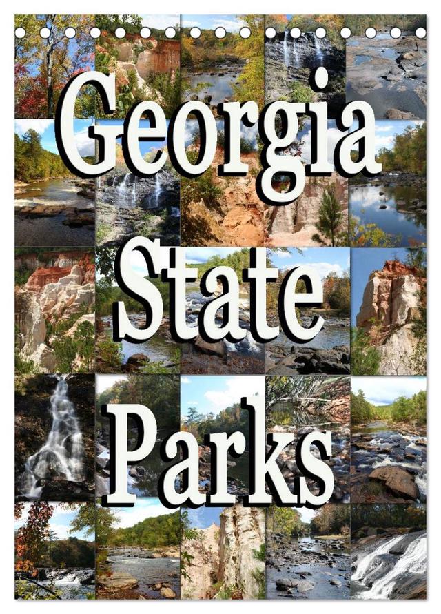 Georgia State Parks (Tischkalender 2025 DIN A5 hoch), CALVENDO Monatskalender