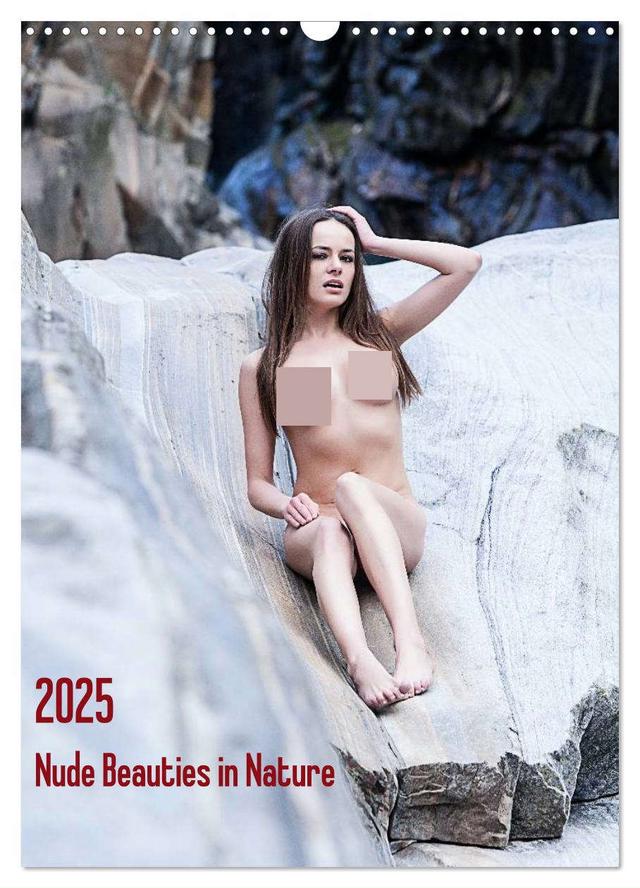 Nude Beauties in Nature (Wandkalender 2025 DIN A3 hoch), CALVENDO Monatskalender