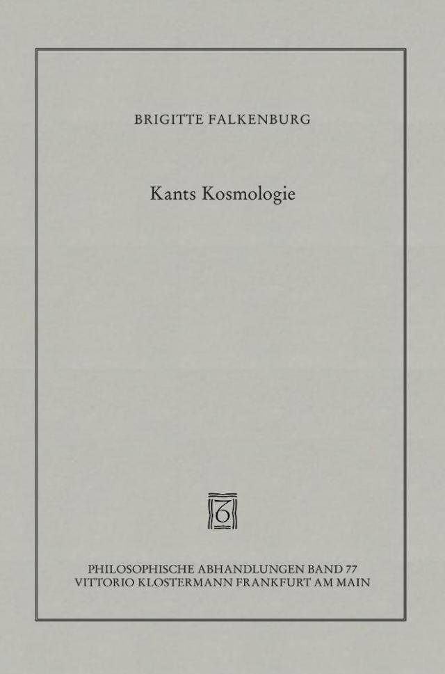 Kants Kosmologie