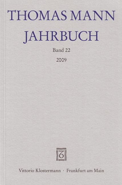 Thomas Mann Jahrbuch