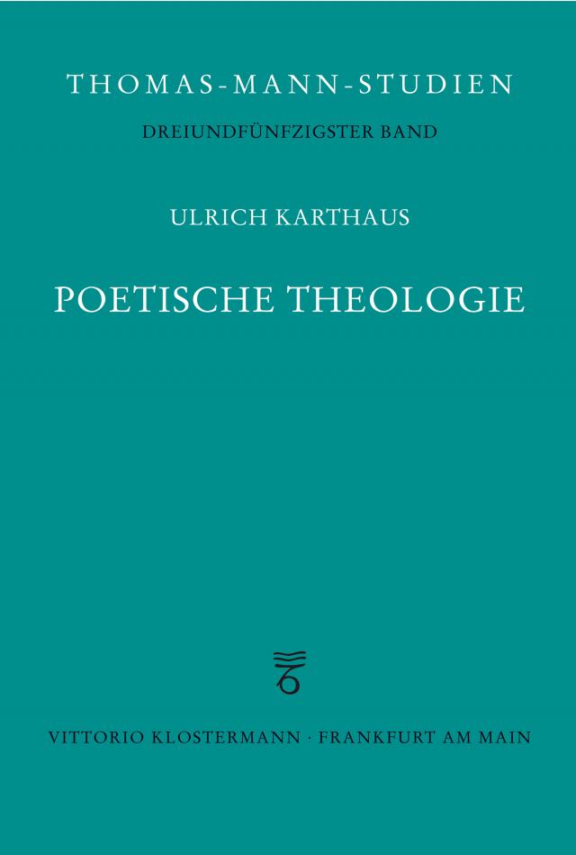 Poetische Theologie